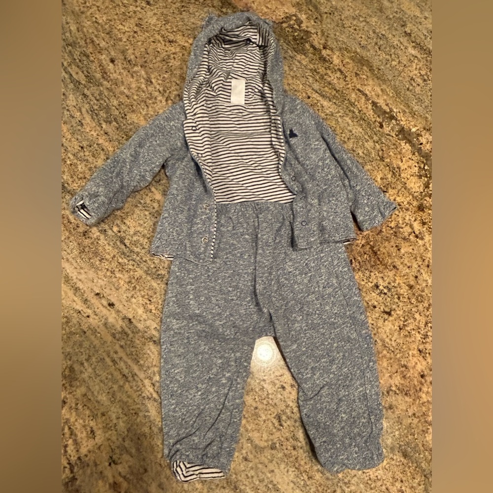Baby Gap 2 Piece Reversible Sweater and Pants, 6-12months